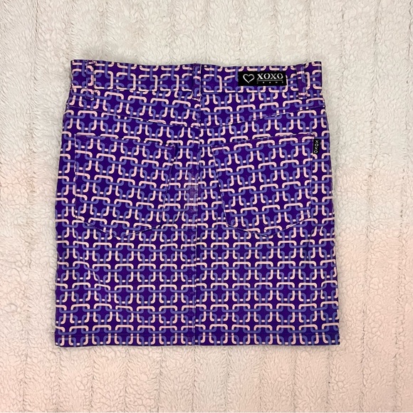 Super unique vintage XOXO mini skirt 💟 - Picture 2 of 3